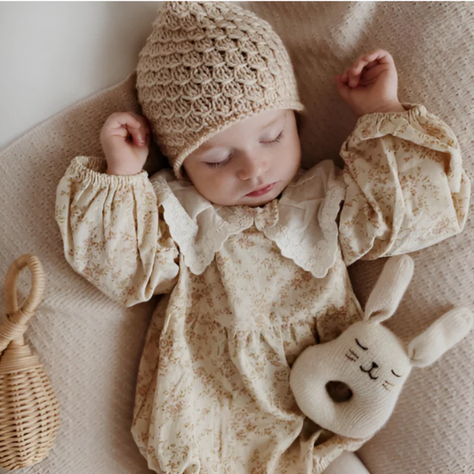 Little Couture Co. – LaceWhimsy™ Petal Collar Romper